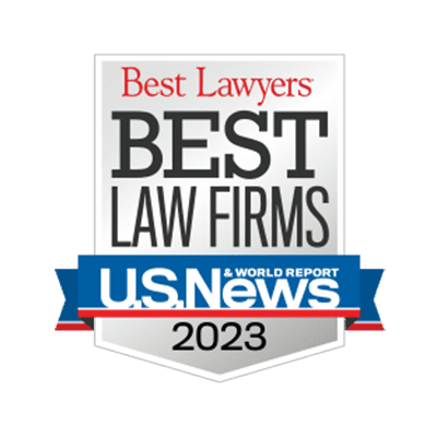 Best Law Firms 2023 badge